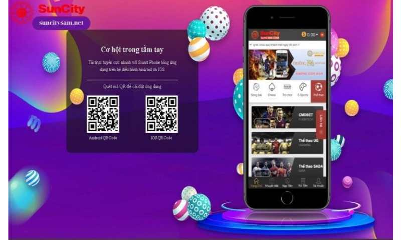 Những ưu điểm nhận được khi tải app suncity